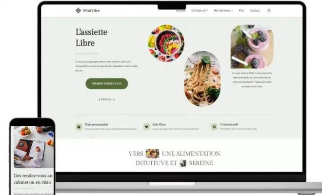 Mockups templates, Rennes, A2L Webconception